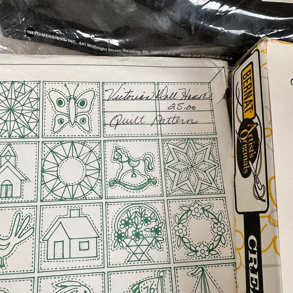 Lot Of 9 VTG Needlepoint Craft Kits Quilting Dimensions Cross-Stitch Embroidery - Picture 4 of 5